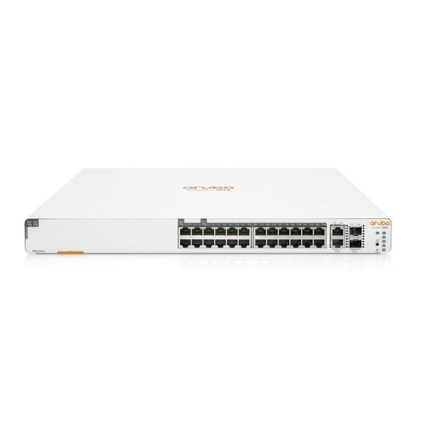Nätverksswitch HPE JL807A#ABB - Kompakt och pålitlig switch för effektiv nätverksprestanda. Utmärkt för små till medelstora företag.