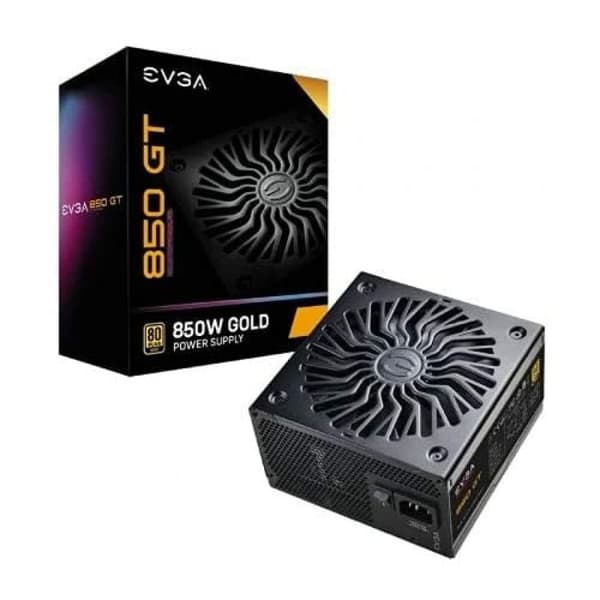 Strømforsyning Evga SuperNOVA 850 GT 850 W Modulær 130 W 80 Plus Guld – Effektiv og pålidelig strømforsyning til computere.