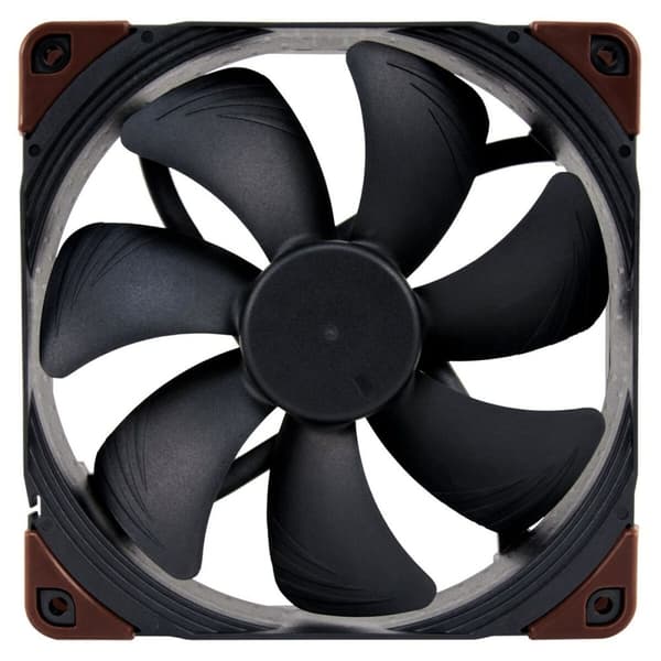 Noctua NF-A14 INDUSTRIALPPC-2000 IP67 PWM Ø 14 cm - Kraftfull fläkt för industriella applikationer med IP67-klassning.
