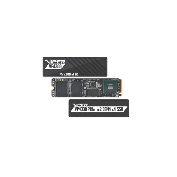 Hårddisk Patriot Memory VP4300 2 TB SSD - Snabb lagring med 2 TB SSD-kapacitet för ökad prestanda.