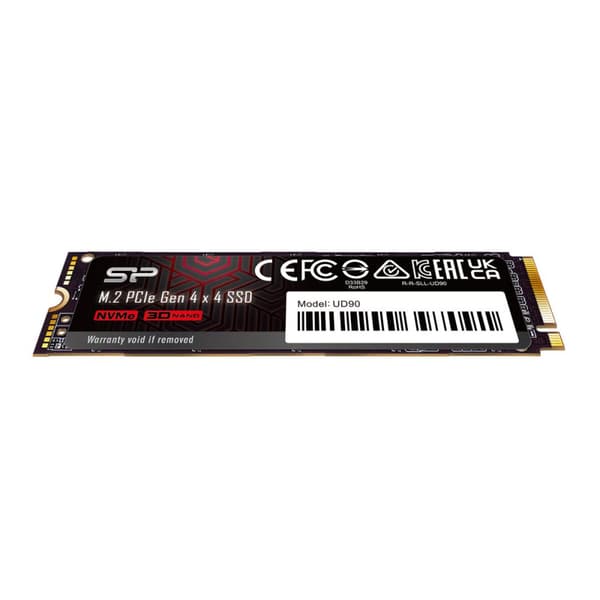 Silicon Power UD90 2 TB SSD Harddisk - Højtydende lagring med 2 TB kapacitet til hurtig dataoverførsel.