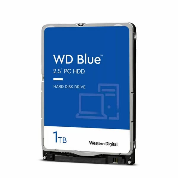 Hårddisk Western Digital Blue WD10SPZX 1 TB 5400 rpm 2,5" 1 TB 2,5"