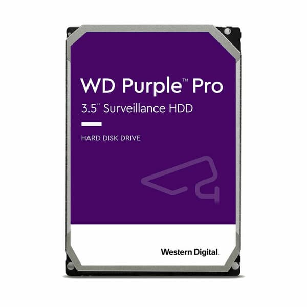 Harddisk WD Purple Pro 18 TB 3,5 - Pålidelig lagring til overvågningskameraer. Stor kapacitet til dine behov.