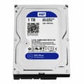 Miniatyrbillede 2 af 2: Intern harddisk Western Digital Blue 3,5 1 TB - Pålidelig lagring til dine data med 1 TB kapacitet. Passer til 3,5 enhedsrum.