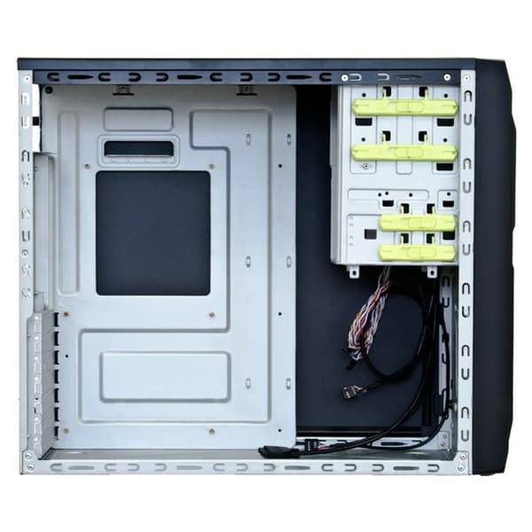 ATX Midtårn Cheftec LG-01B-OP Sort - Kraftfuld og stilfuld computerkabinet til gaming og arbejde. Fremragende køling og design.
