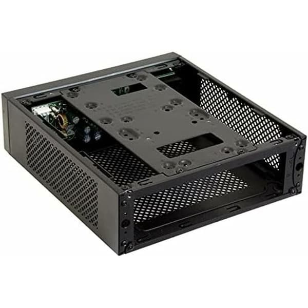 Chieftec IX-03B-OP Svart Mini ITX Chassi - Kompakt och stilren datorchassi för effektivt byggande.