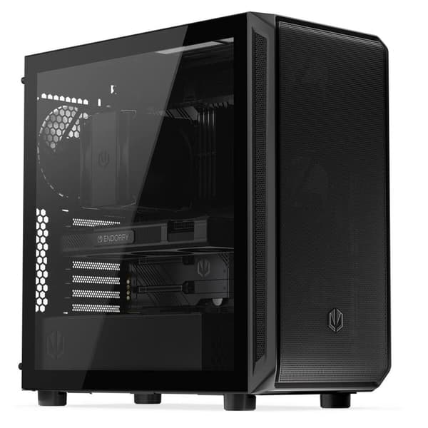 ATX Semi-tårn kasse Endorfy Arx 700 Air Sort Sort