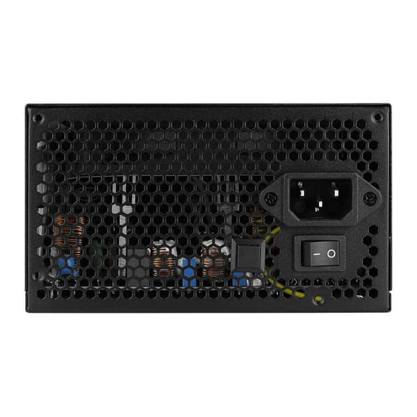 Strømforsyning Aerocool Lux RGB 750 W 80 Plus Bronze - Effektiv og stilfuld strømforsyning til computere med RGB-belysning.