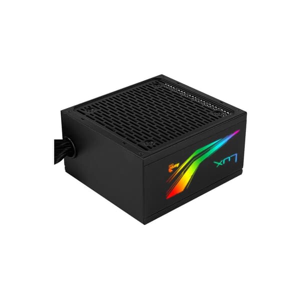 Strømforsyning Aerocool Lux RGB 750 W 80 Plus Bronze - Effektiv og stilfuld strømforsyning til computere med RGB-belysning.