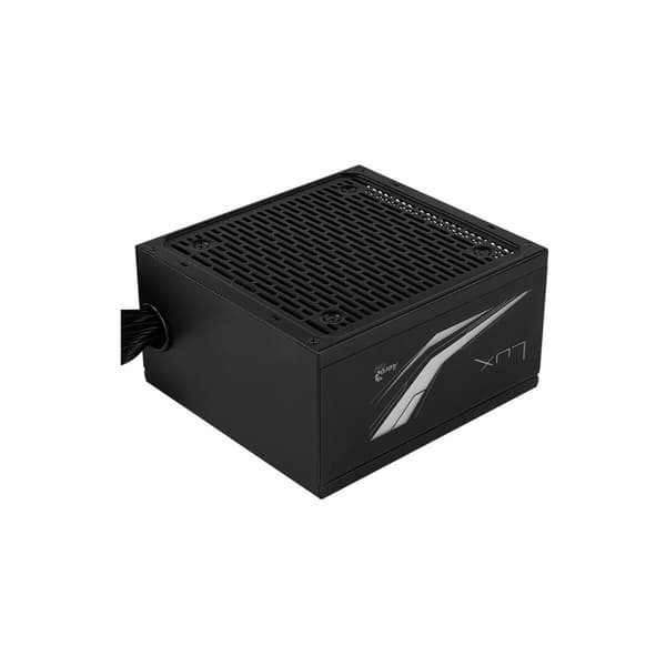 Strømforsyning Aerocool Lux RGB 750 W 80 Plus Bronze - Effektiv og stilfuld strømforsyning til computere med RGB-belysning.
