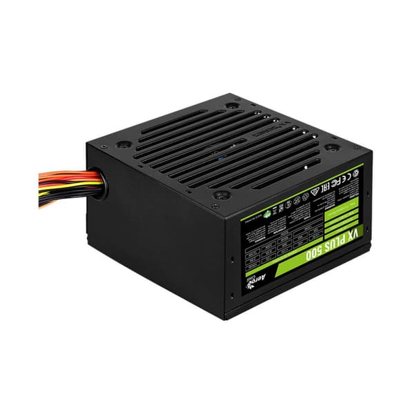 Strømforsyning Aerocool VX Plus 500 500 W ATX 80 PLUS – Effektiv og pålidelig strømforsyning til din computer.