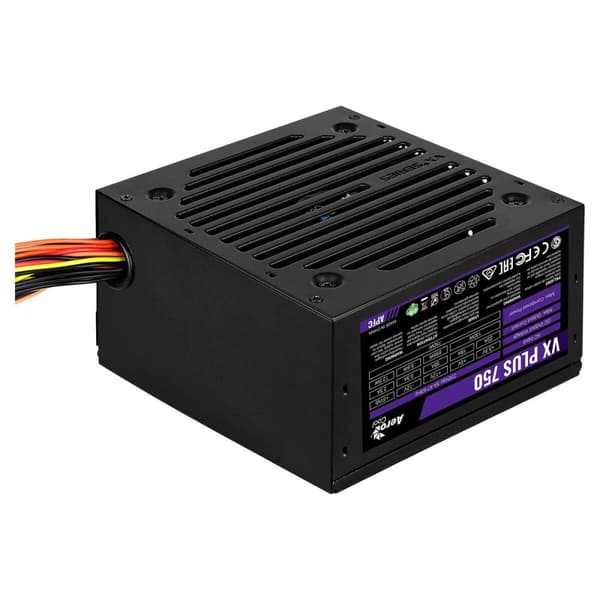 Strømforsyning Aerocool VX PLUS 750 750 W 80 PLUS – Effektivt og pålideligt strømforsyningssystem til computere.