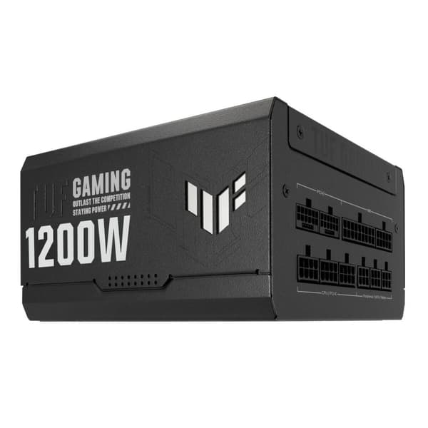 Asus TUF GAMING 1200 W 80 Plus Gold Modulaarinen ATX-virtalähde – Tehokas ja luotettava virtalähde pelaamiseen.