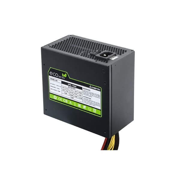 Chieftec GPE-500S 500 W ATX Strømforsyning - Effektiv og pålidelig strømforsyning til computere med 500 watt kapacitet.