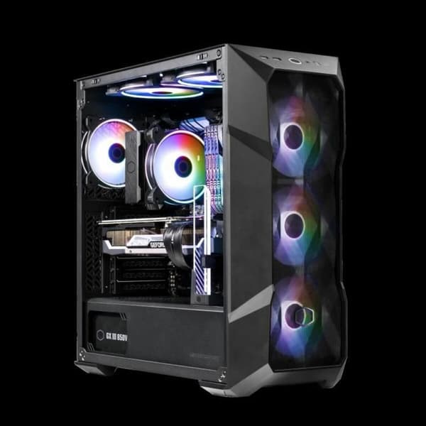 ATX Semitor Køler Cooler Master TD500V2-KGNN-S00 Sort - Effektiv køling til din computer i flot sort design.