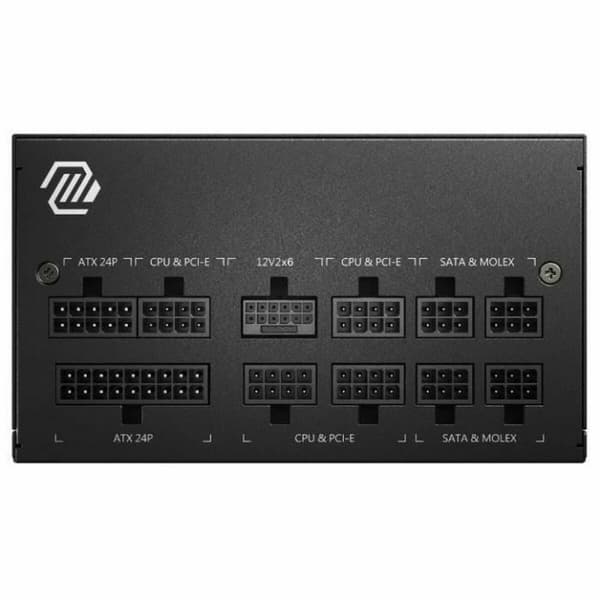 MSI Modulær 850 W ATX 80 Plus Gold Strømforsyning - Effektiv og pålidelig strømforsyning til dit system.