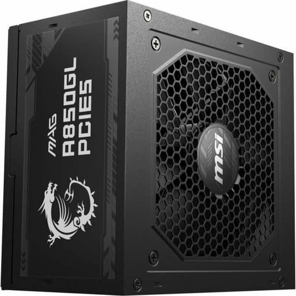 MSI Modulær 850 W ATX 80 Plus Gold Strømforsyning - Effektiv og pålidelig strømforsyning til dit system.