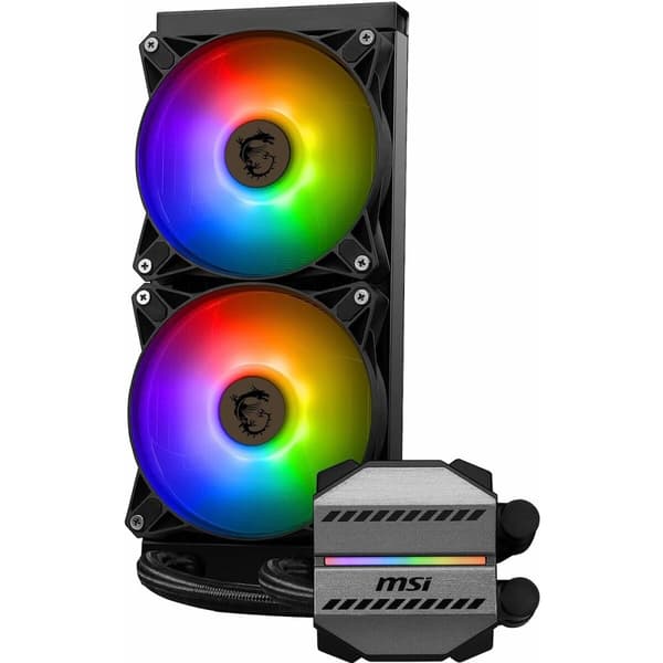 MSI MAG CORELIQUID M240 - Effektiv væskekøling til din computer. Hold din computer kølig og ydeevnen høj med MSI MAG CORELIQUID M240.