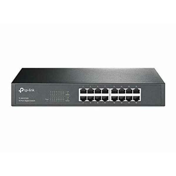 Netværksswitch TP-Link TL-SG1016D 16P Gigabit - Højtydende forbindelsesskab til hurtig og pålidelig forbindelse.