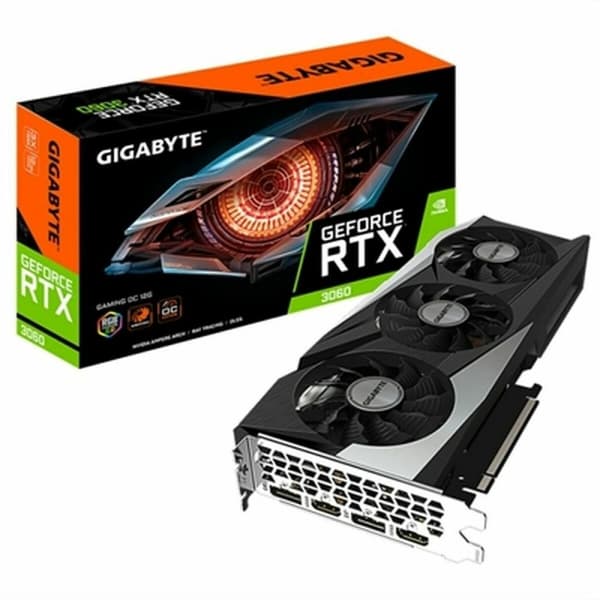Gigabyte GV-N3060GAMING 12 GB GDDR6 GeForce RTX 3060 - Tehokas näytönohjain 12 GB GDDR6-muistilla pelaamiseen ja multimediakäyttöön.