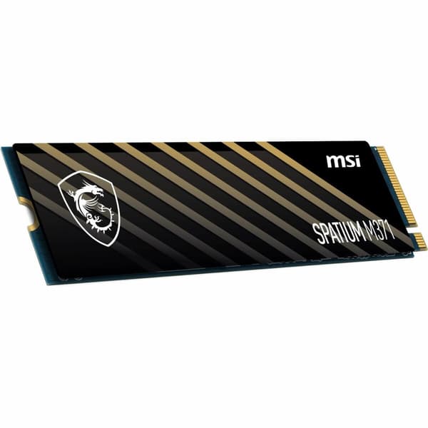 MSI SPATIUM M371 NVME M.2 500GB SSD - Højtydende lagringsenhed til hurtig dataoverførsel.