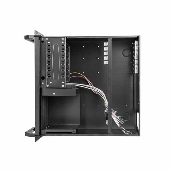 ATX Chassi Lanberg SC01-4504-08B 4U Svart HP Torn - Praktisk och stilren datorchassi för effektivt användande.