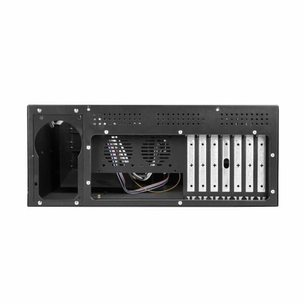 ATX Chassi Lanberg SC01-4504-08B 4U Svart HP Torn - Praktisk och stilren datorchassi för effektivt användande.