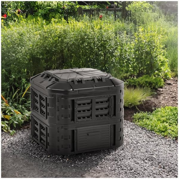 Hillvert Kompostbehållare - 600 L