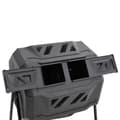 Miniatyrbilde 7 av 7: vidaXL Kompostbeholder for hage svart 73x64x95 cm 160 L