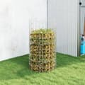 Miniatyrbillede 1 af 6: vidaXL kompostbeholder Ø50x100 cm galvaniseret stål