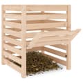 Miniatyrbilde 4 av 11: vidaXL Kompostlåda 63,5x63,5x77,5 cm massiv furu