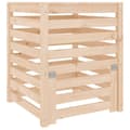 Miniatyrbilde 1 av 11: vidaXL Kompostlåda 63,5x63,5x77,5 cm massiv furu
