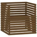 Pikkukuva 1 / 10: vidaXL Komposti hunajanruskea 100x100x102 cm täysi mänty