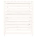 Miniatyrbilde 6 av 11: vidaXL Kompostkasse hvid 82,5x82,5x99,5 cm heltre furu