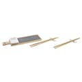 Miniatyrbild 1 av 3: Sushiset DKD Home Decor Bambu Skiffer Naturell Orientalisk 28 x 9 x 2 cm (3 Delar) (6 Delar)