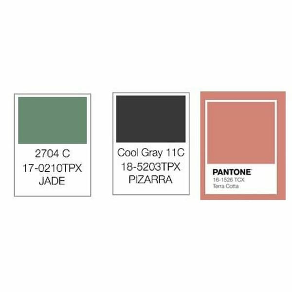Bricka DKD Home Decor 38 x 38 x 5,5 cm (3 Delar)