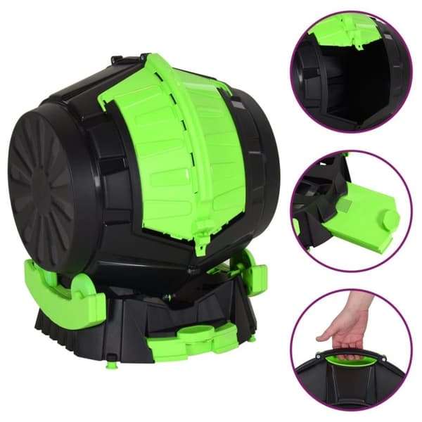 vidaXL Rumpukompostori 49,5x44,5x57 cm 50 l