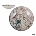 Miniatyrbild 1 av 2: Djup tallrik La Mediterránea Grecia Porslin (12 antal)