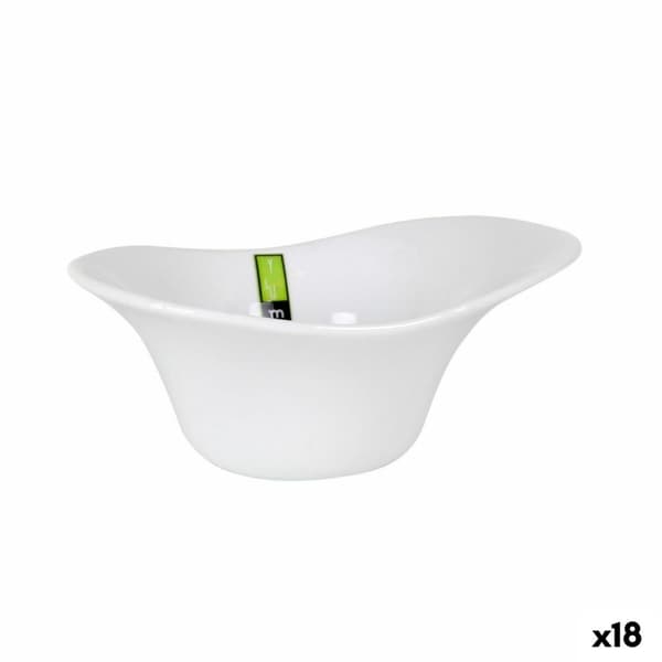 Skål La Mediterránea Yummy Vit 18,4 x 13 x 7,3 cm (18 antal)