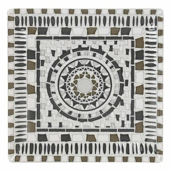 Platt skål La Mediterránea Barroc Porslin 24 x 24 x 2 cm (6 antal) (24 x 24 x 2 cm)