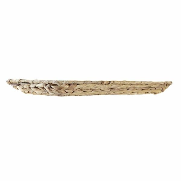 Snacksbricka DKD Home Decor Transparent Naturell Glas 42 x 20 x 3,5 cm