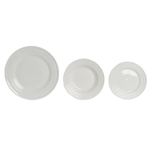 Servissats DKD Home Decor Vit Porslin 18 Delar