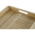Miniatyrbild 3 av 4: Bricka DKD Home Decor Naturell Bambu 43 x 27 x 4,5 cm