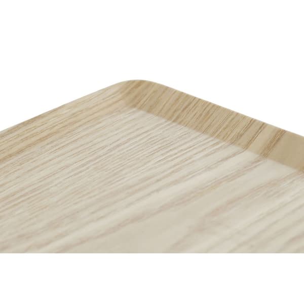 Bricka DKD Home Decor Naturell Bambu 36 x 28 cm 36 x 28 x 0,8 cm