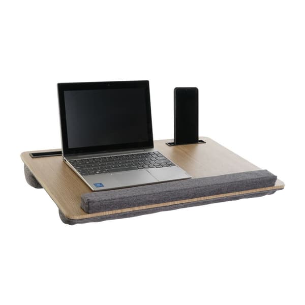 Bricka Home ESPRIT Polyester Trä MDF 55 x 35 x 7 cm