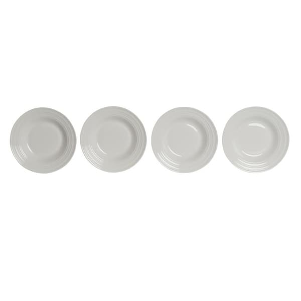 Djup tallrik DKD Home Decor Vit Porslin 20 x 20 x 3 cm