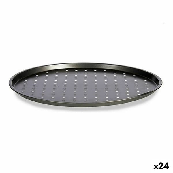 Ugnsplåt Kinvara CK80909-1 Grå Kolstål 33 x 1 x 33 cm Pizza (24 antal)