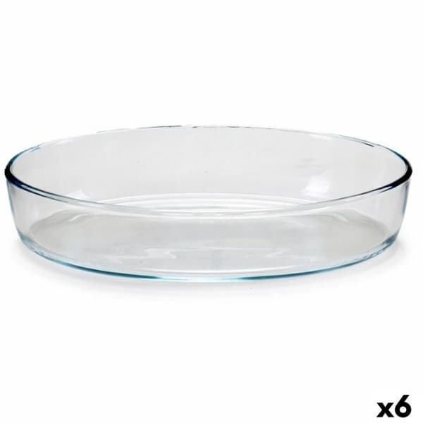 Servingsfat Pasabahce Borcam Oval 2,3 L 22 x 6 x 30,5 cm (6 antal)