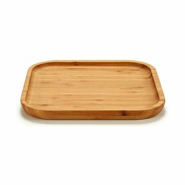 Snacksbricka Kinvara JWKW-3710 Brun Fyrkantig 20 x 1,5 x 20 cm (12 antal)