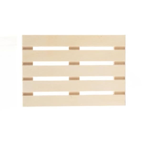 Snacksbricka Brun Trä 40 x 2 x 60 cm (12 antal)